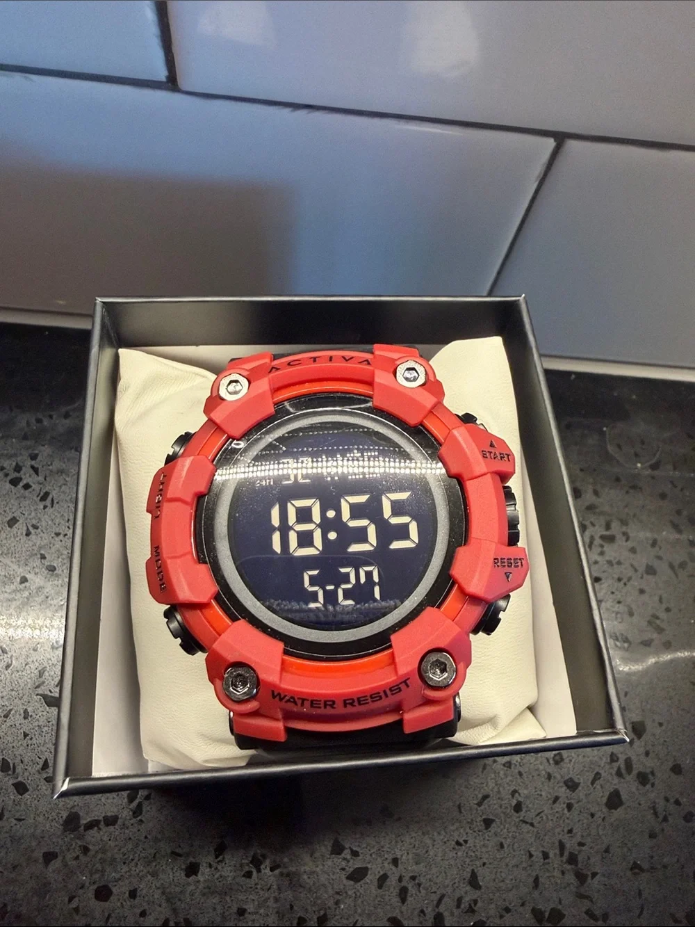 Activa water proof sports watch